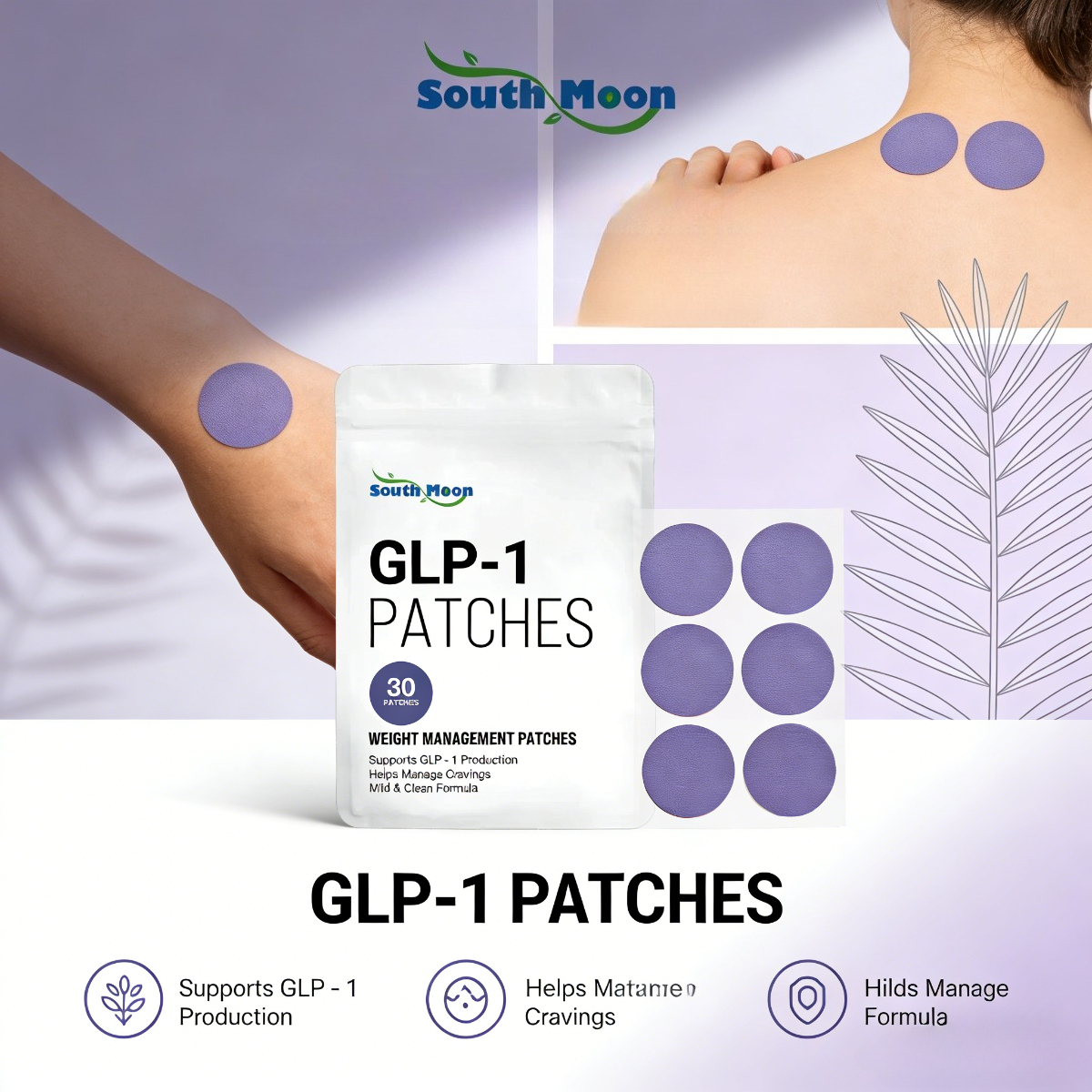 Herbal Wellness Formula - Lavender Body Patches Herbal Appetite Support