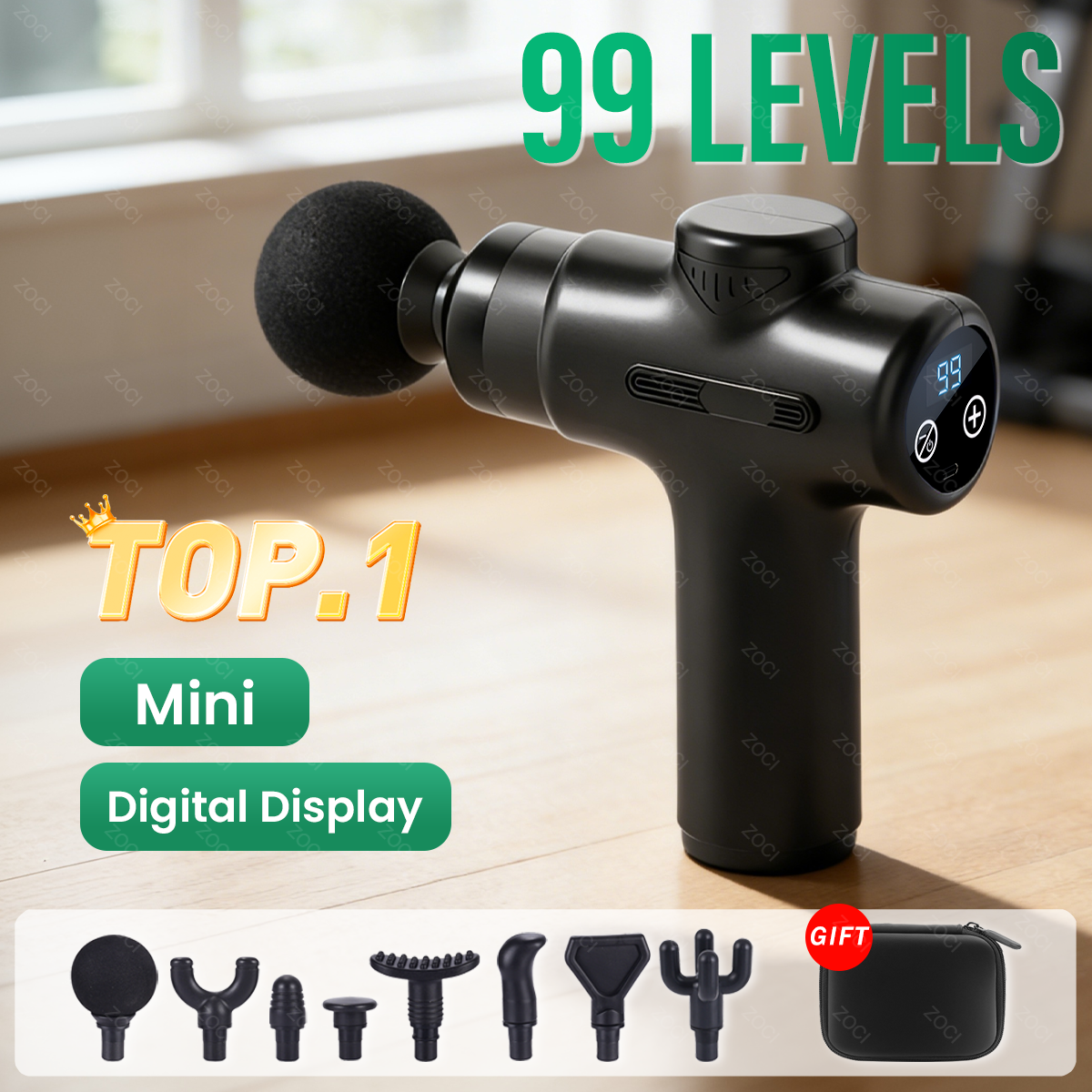 Health Wellness - Mini 99 Speed Massage Gun Professional