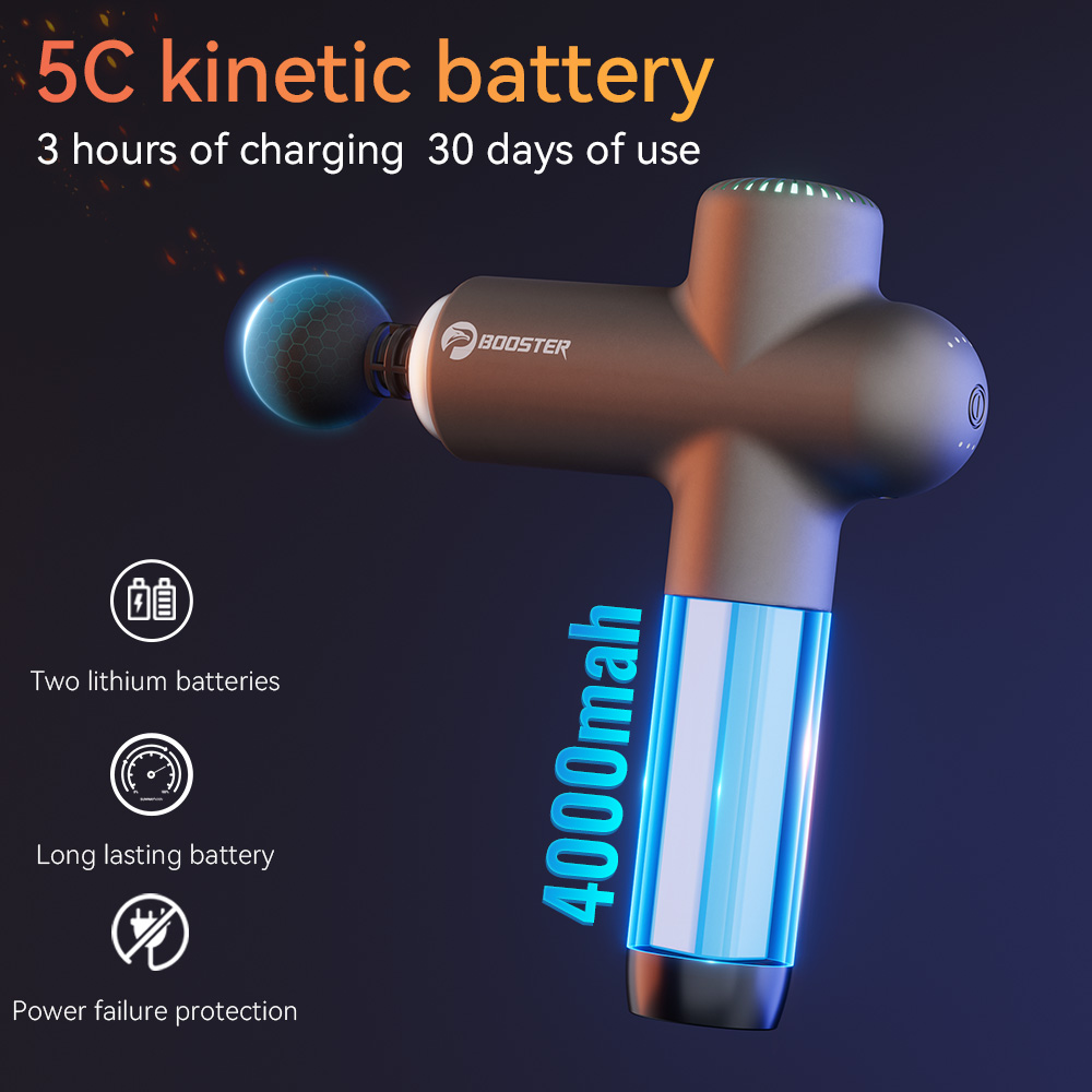 Booster Massage Gun Electric N - مراجعة Health Wellness وسعره