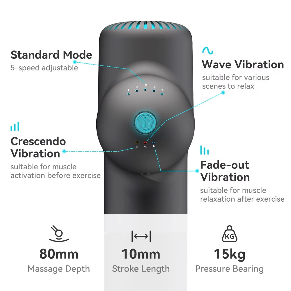 Booster Massage Gun Electric N - مراجعة Health Wellness وسعره