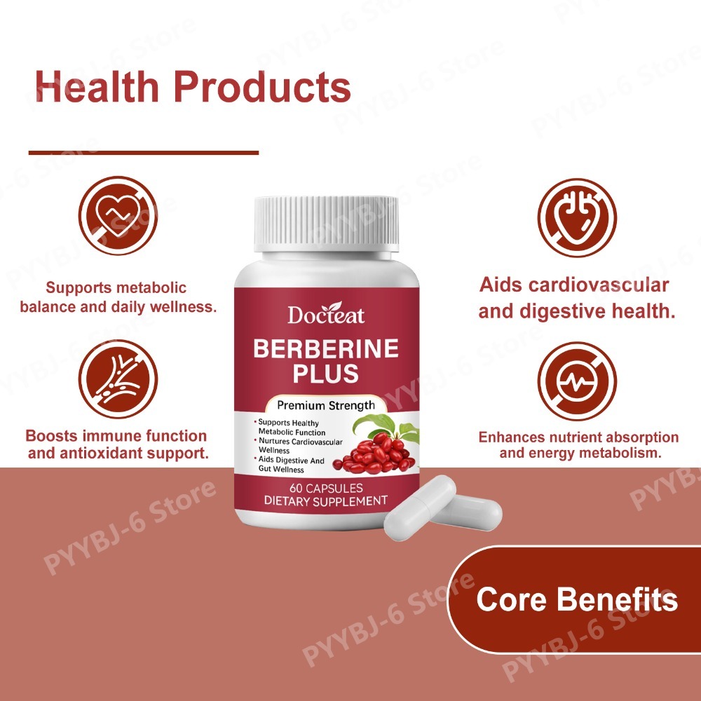 Berberine Plus Supplement 60Ca - مراجعة Natural Herbal Wellness وسعره