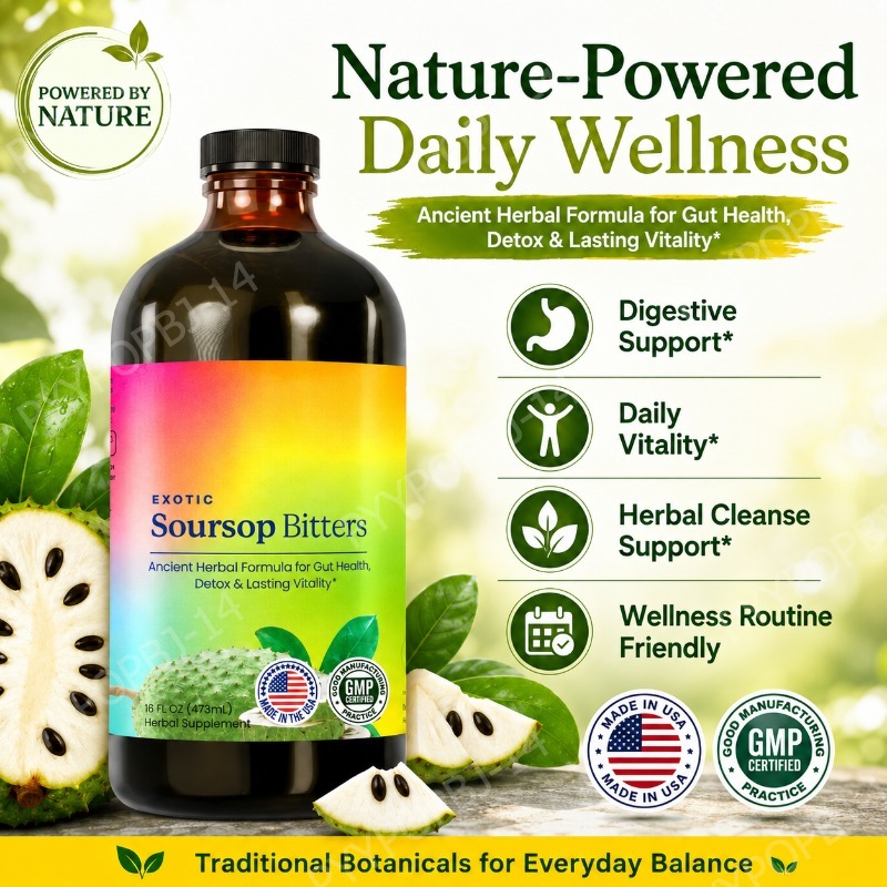 Exotic Soursop Bitters Herbal  - مراجعة Herbal Wellness Formula وسعره