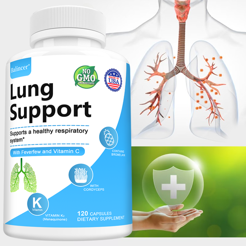 Lung Detox & Cleanse Capsules, - مراجعة Herbal Wellness Formula وسعره