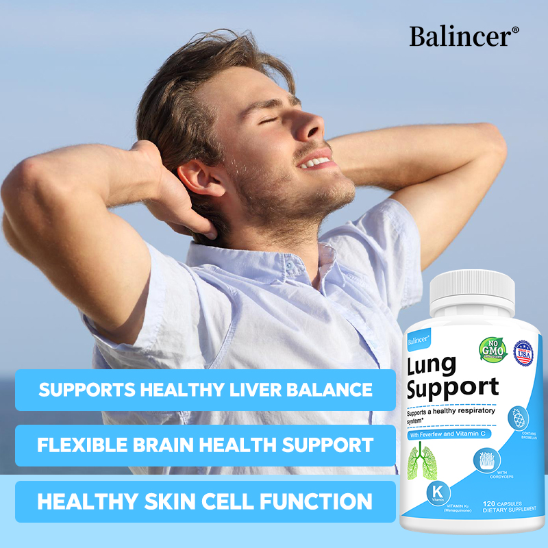 Lung Detox & Cleanse Capsules, - مراجعة Herbal Wellness Formula وسعره