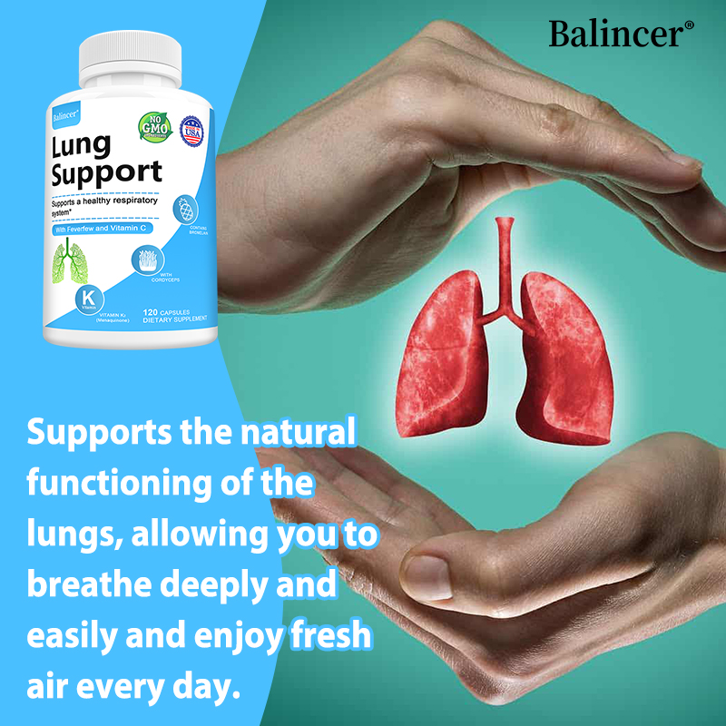 Lung Detox & Cleanse Capsules, - مراجعة Herbal Wellness Formula وسعره