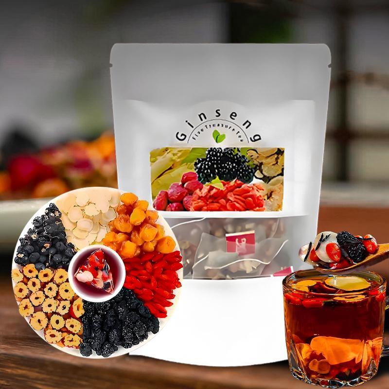 Ginseng Five Treasure Tea Natu - مراجعة Natural Herbal Wellness وسعره