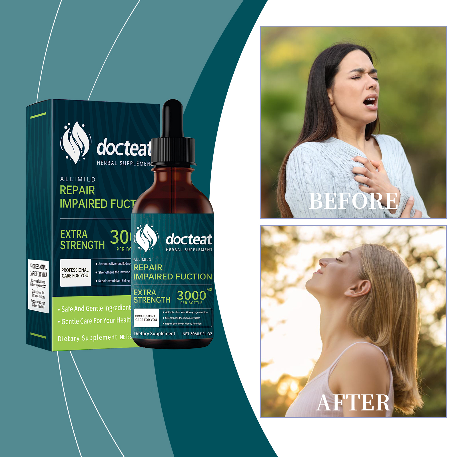 Herbal Dietary Supplement Drop - مراجعة Herbal Wellness Formula وسعره