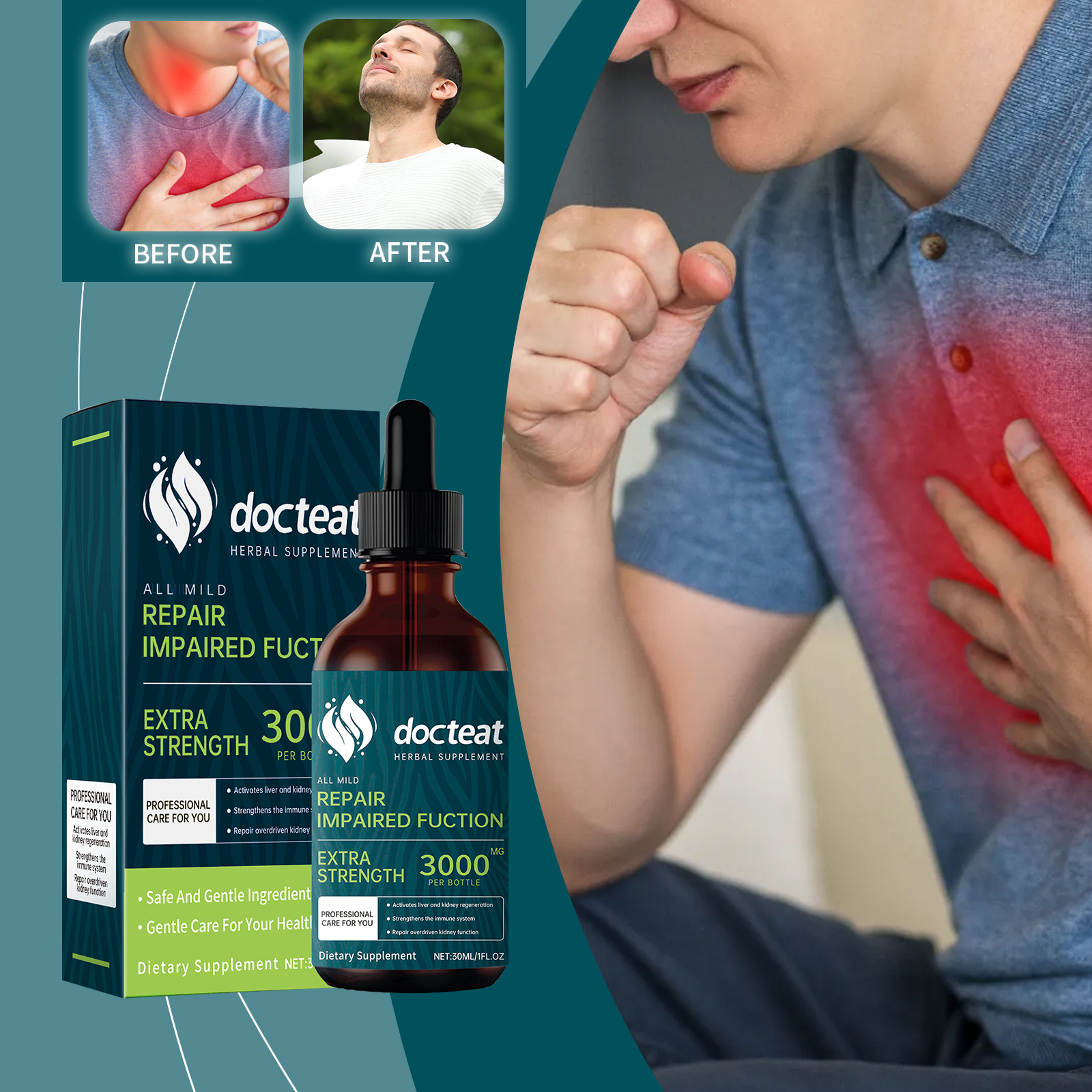 Herbal Dietary Supplement Drop - مراجعة Herbal Wellness Formula وسعره
