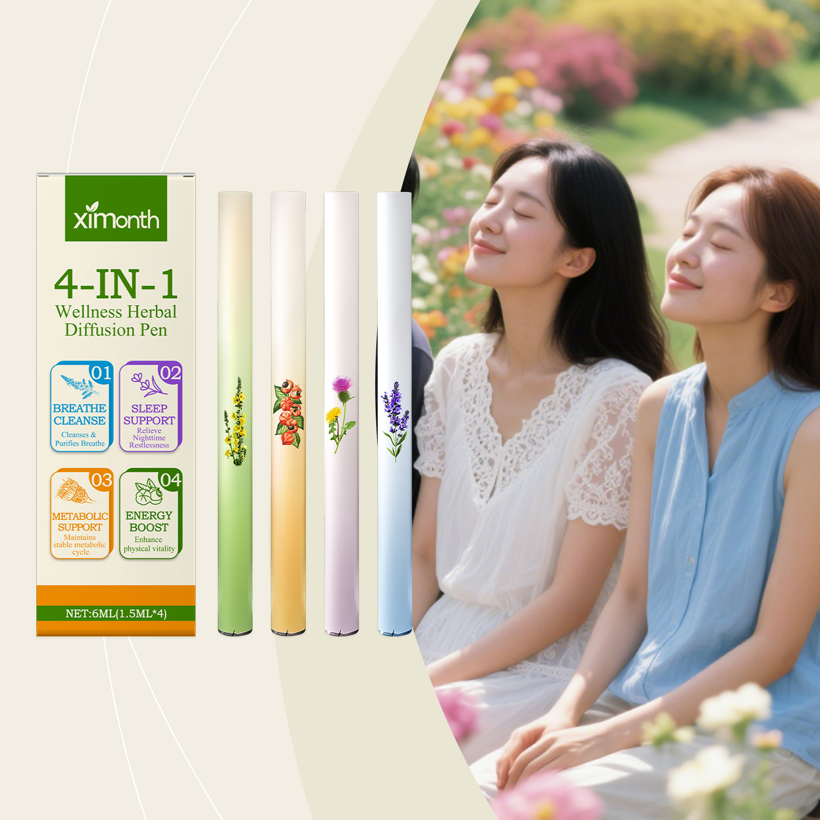 4 In 1 Herbal Energy Combo Sti - مراجعة Natural Herbal Wellness وسعره
