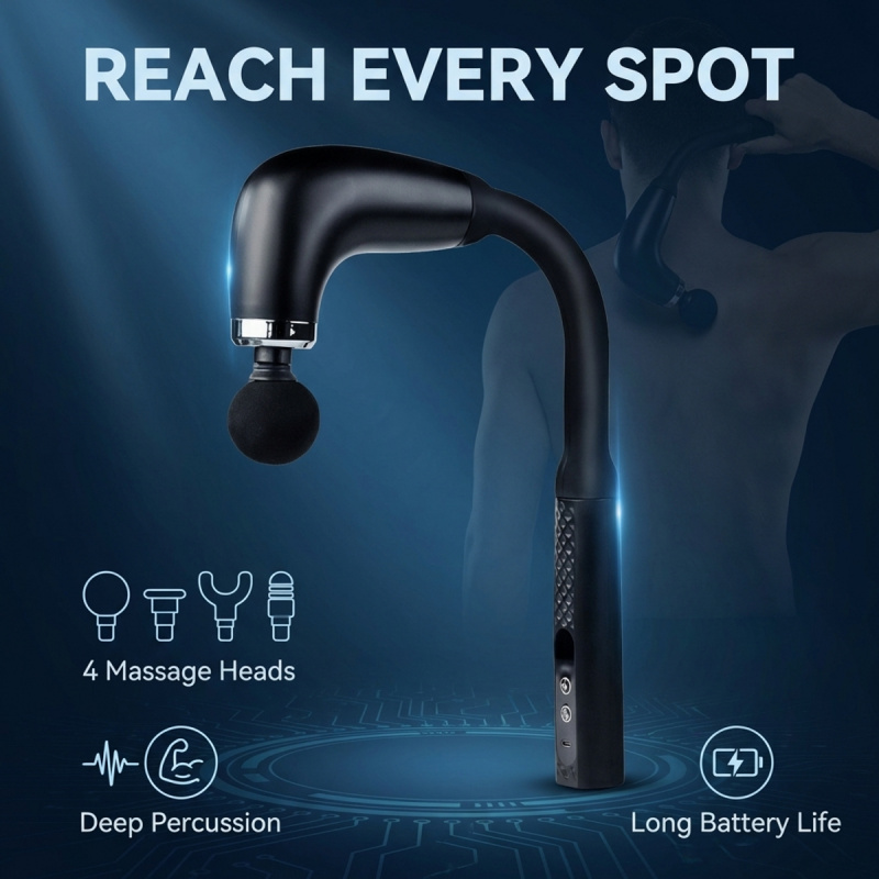 Electric Muscle Massage Gun wi - مراجعة Health Wellness وسعره
