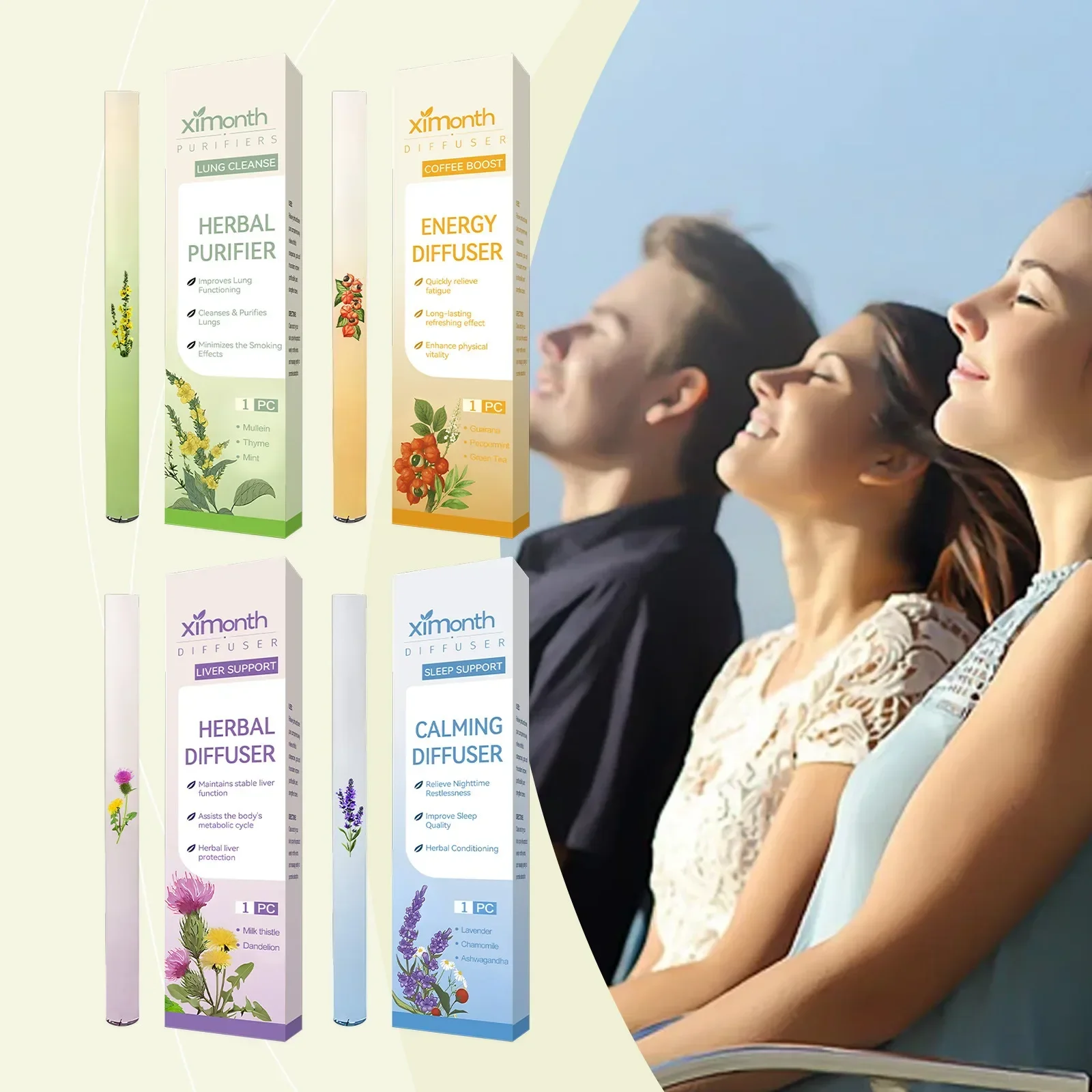 Natural Herbal Breathing Stick - مراجعة Herbal And Wellness Products وسعره