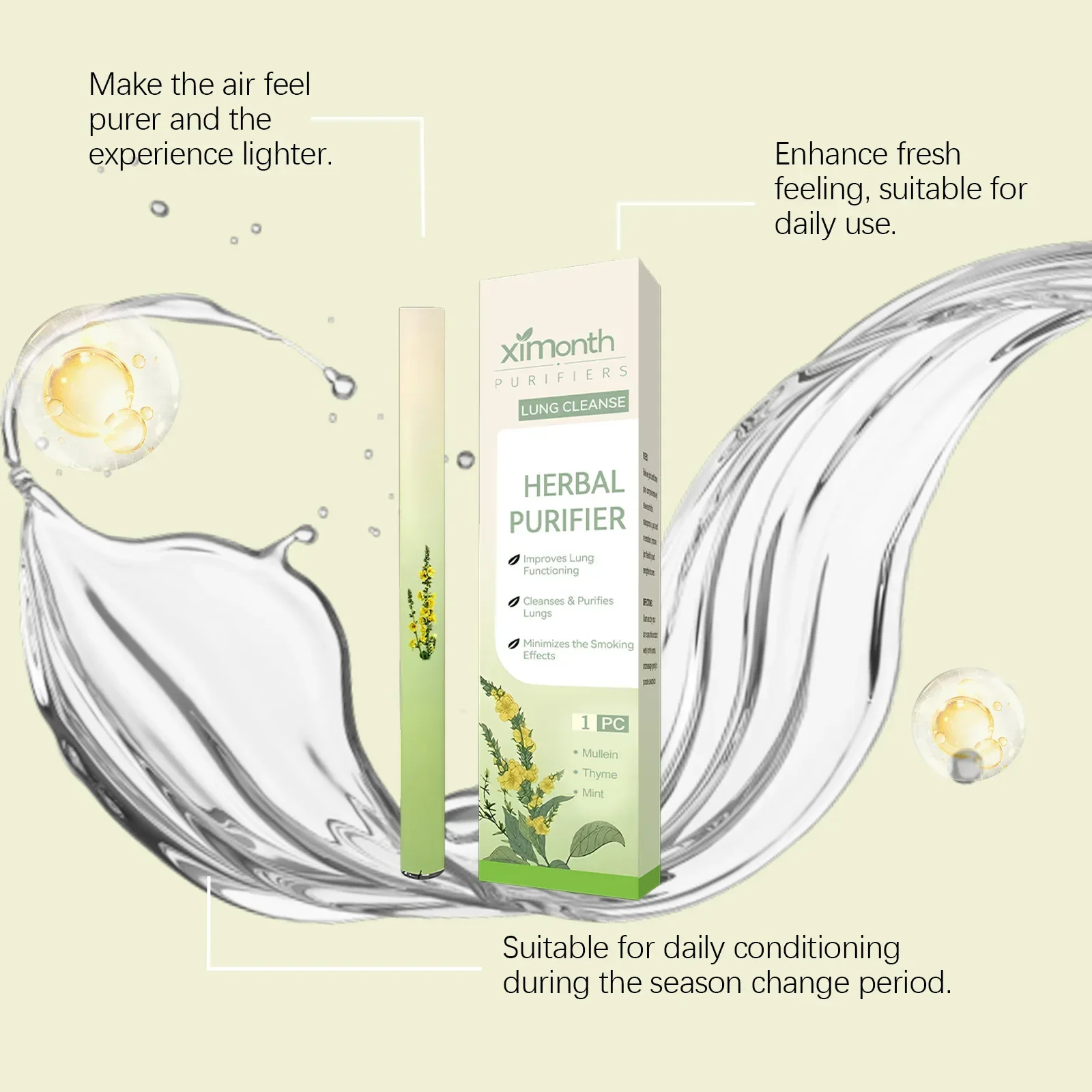 Natural Herbal Breathing Stick - مراجعة Herbal And Wellness Products وسعره
