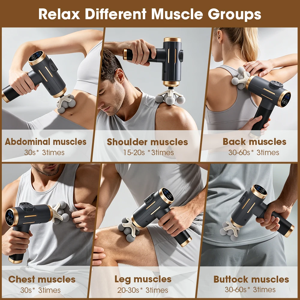 Electric Fascia Gun 24W 99 Gea - مراجعة Health Wellness وسعره