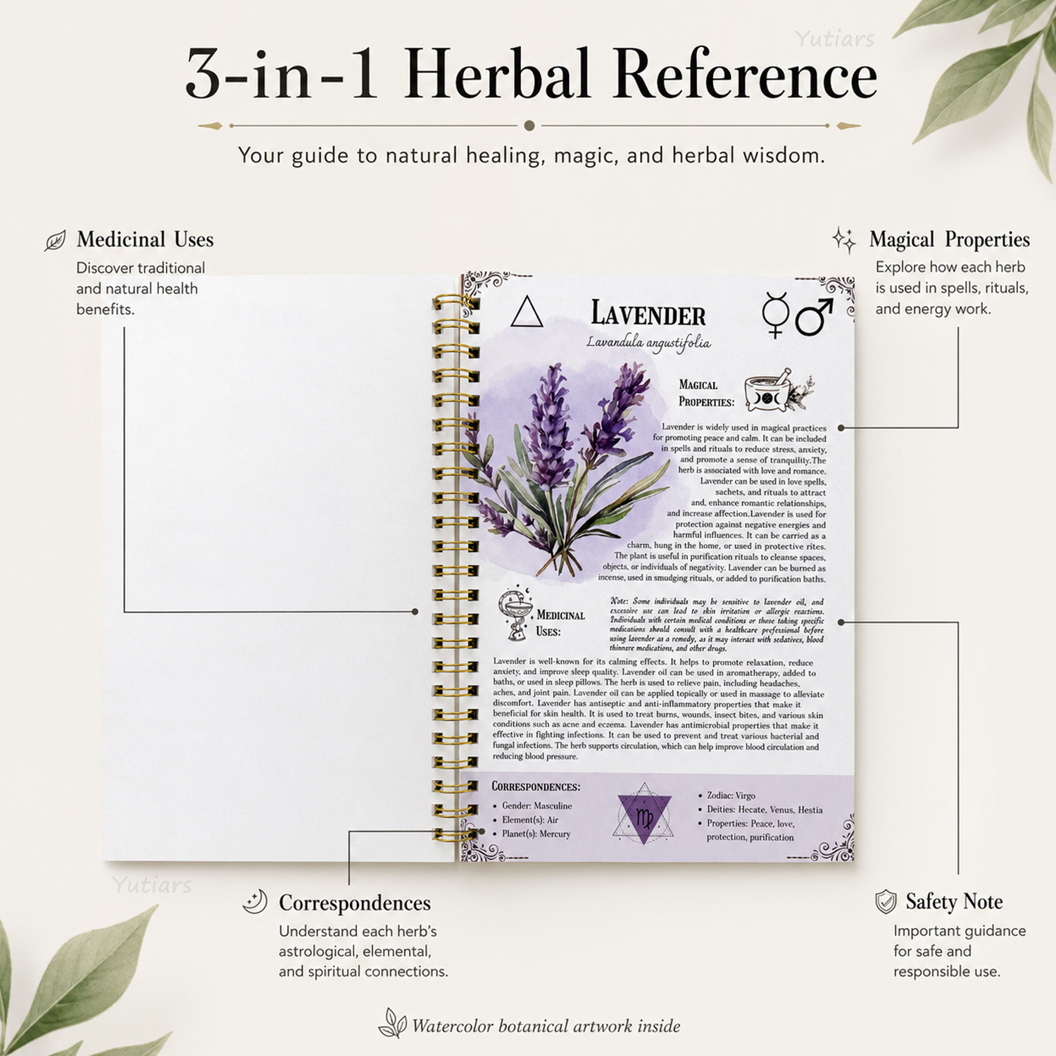 1Pc Natural Herbal Therapy Spi - مراجعة Herbal Holistic Wellness وسعره