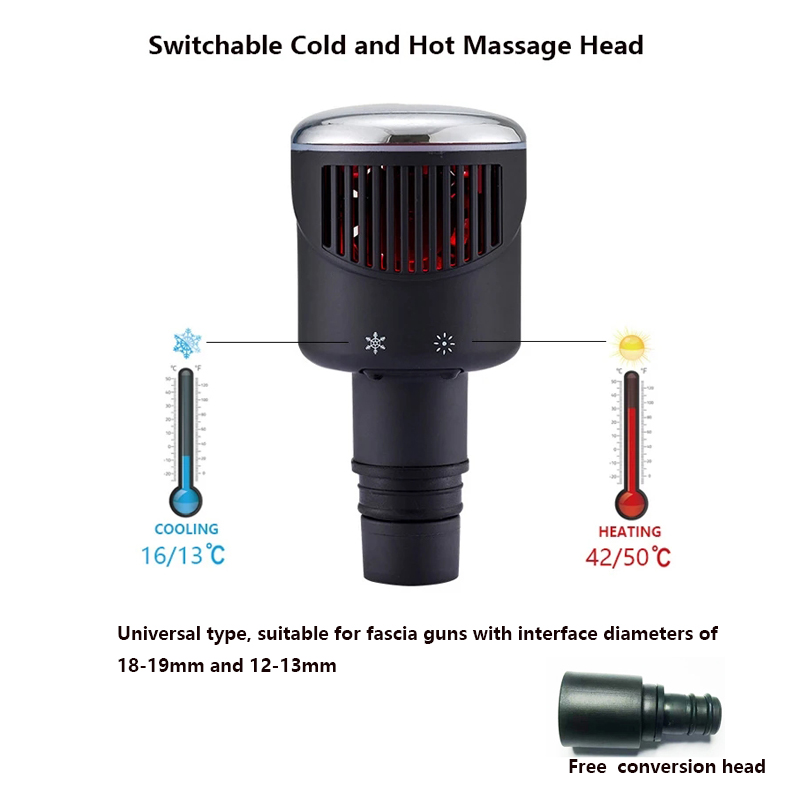New Heat-Cold Fascia Gun Massa - مراجعة Health Wellness وسعره