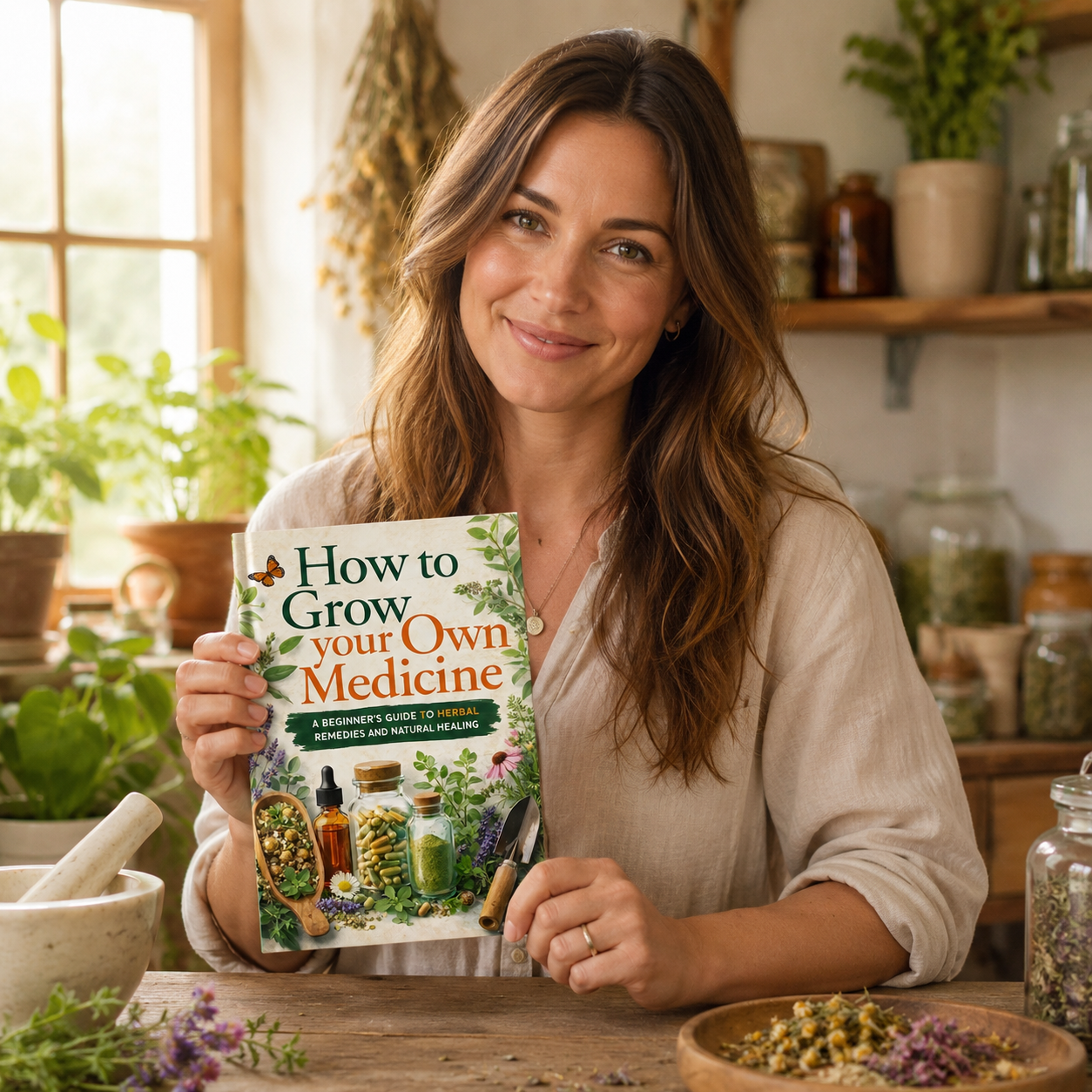 Grow Your Own Medicinal Herbs, - مراجعة Herbal Holistic Wellness وسعره