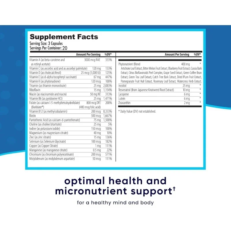 Essential Micronutrient Comple - مراجعة Herbal Wellness Formula وسعره