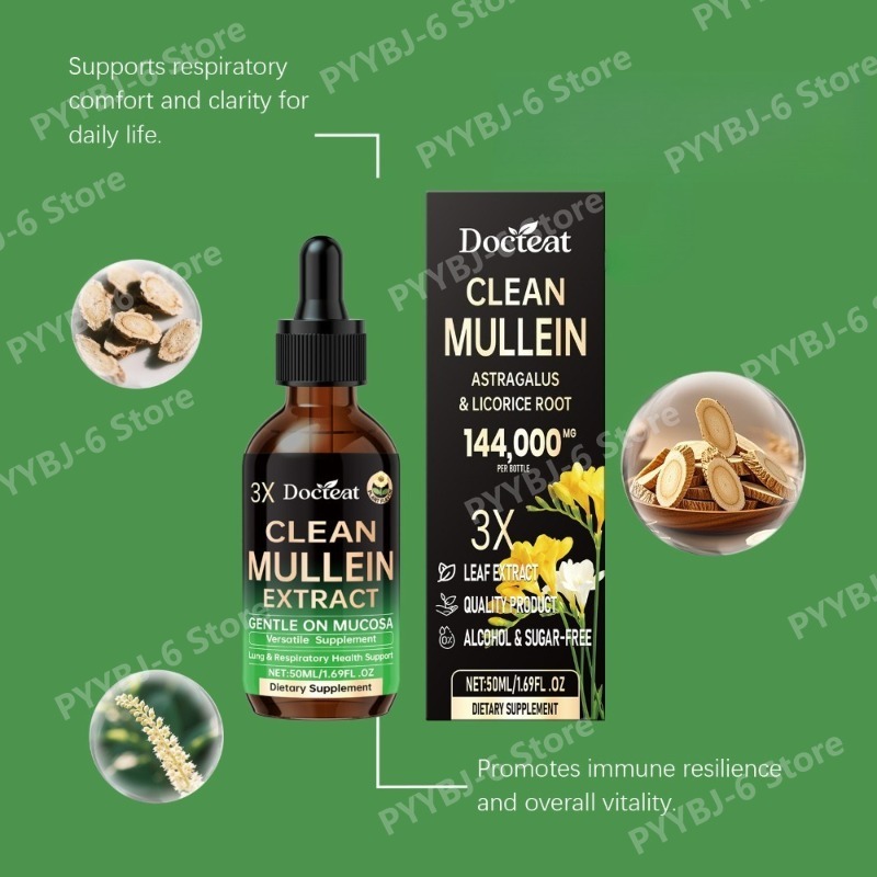 Mullein Astragalus & Licorice  - مراجعة Natural Herbal Wellness وسعره
