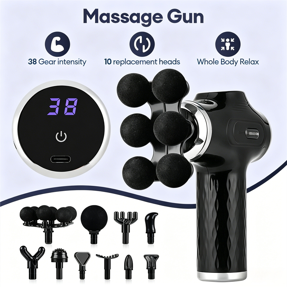 Mini Fascia Gun 38 Level High  - مراجعة Health Wellness وسعره