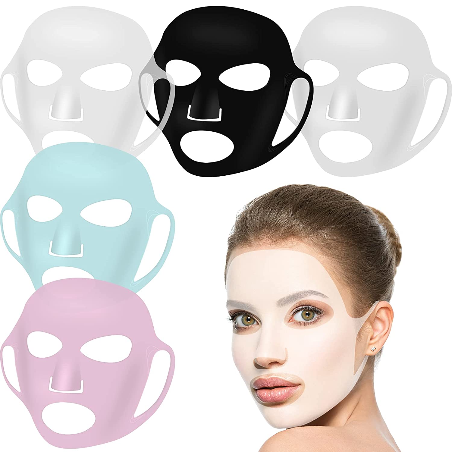 Reusable Silicone Face Mask Ho - مراجعة Health Wellness وسعره
