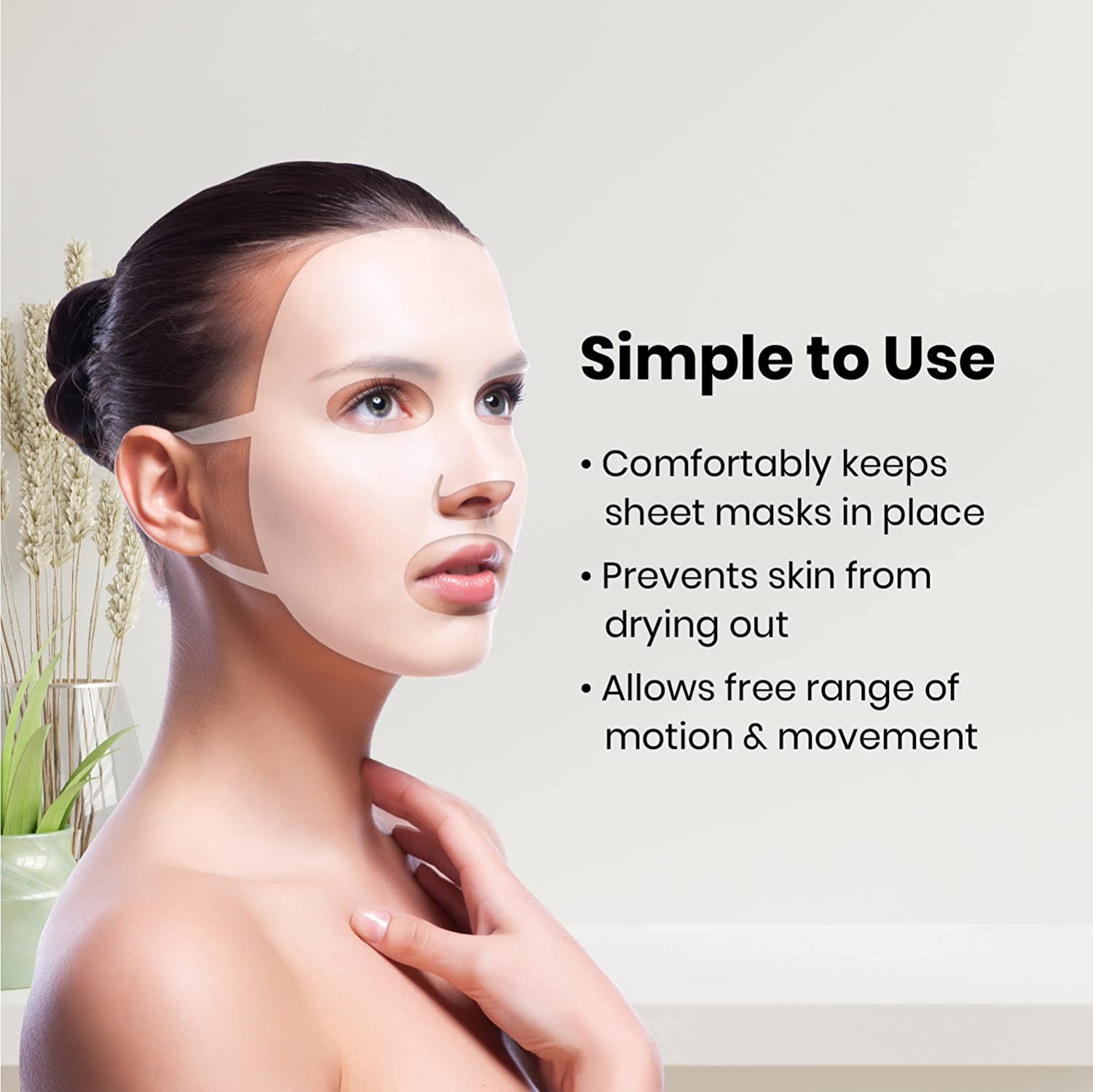 Reusable Silicone Face Mask Ho - مراجعة Health Wellness وسعره