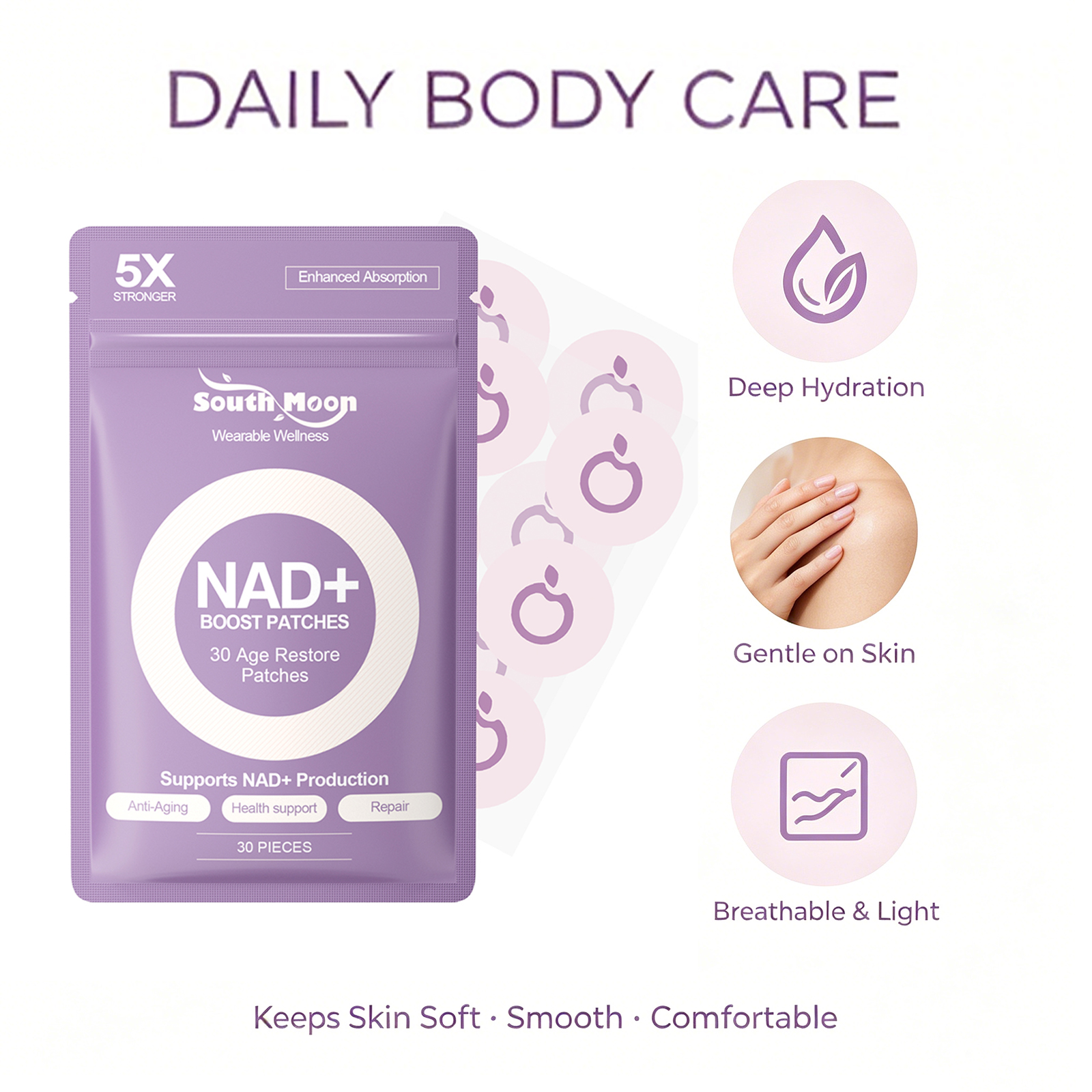 60/120pcs Body Care Patch Mois - مراجعة Health Wellness وسعره