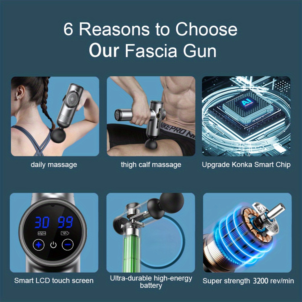 99 Level Massage Gun Fascia De - مراجعة Health Wellness وسعره