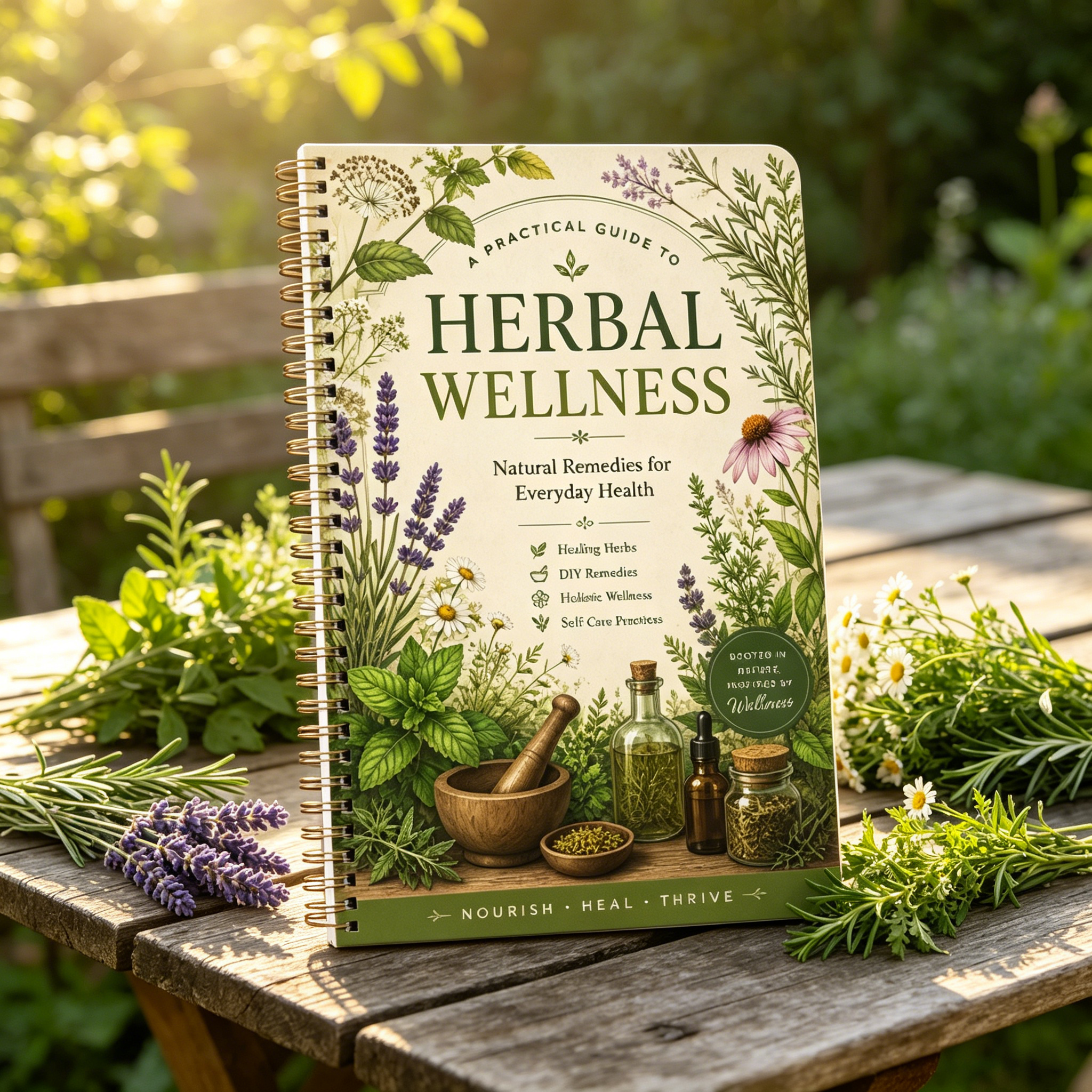 Herbal Remedies Journal A5 Spi - مراجعة Natural Herbal Wellness وسعره