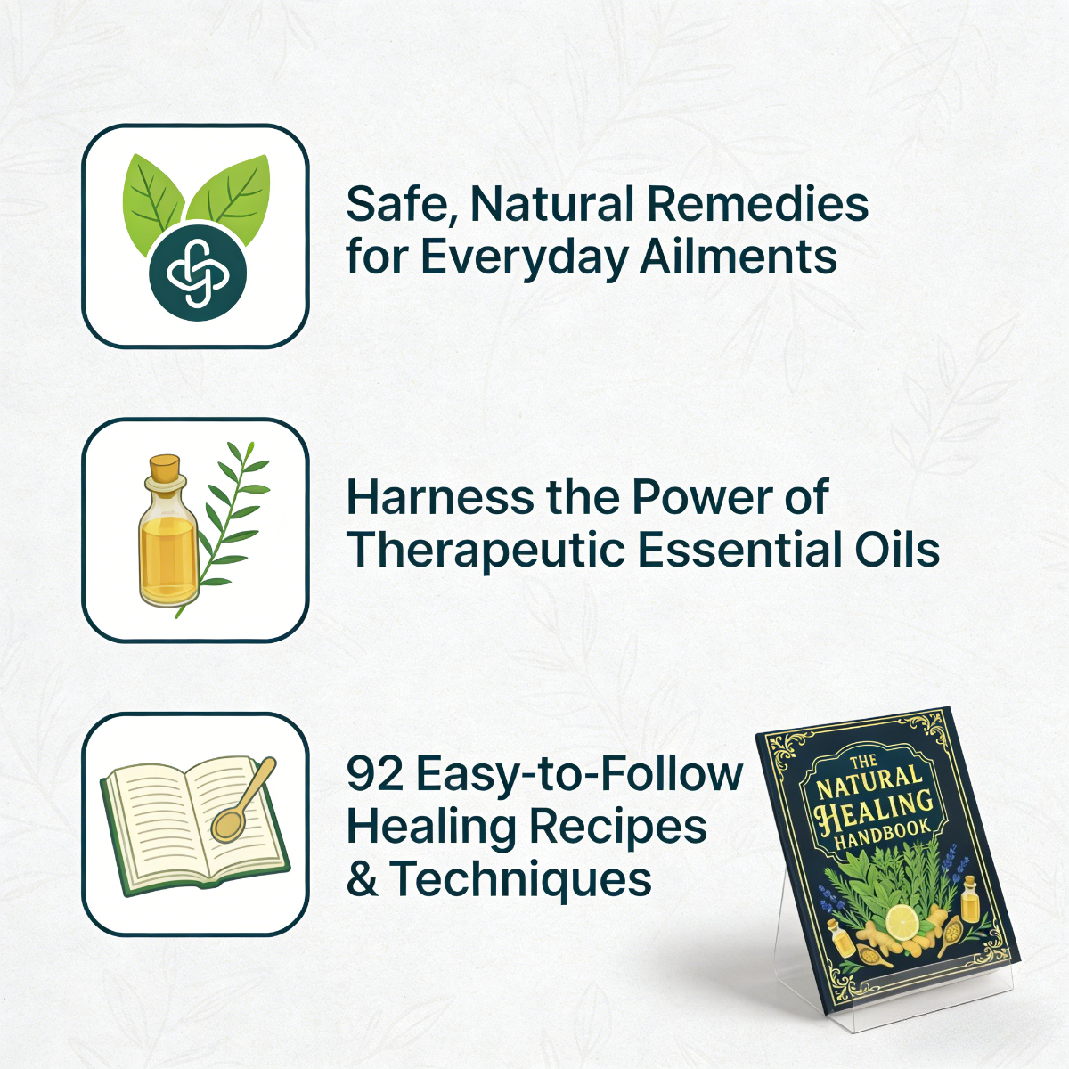 The Natural Healing Handbook:  - مراجعة Natural Herbal Wellness وسعره