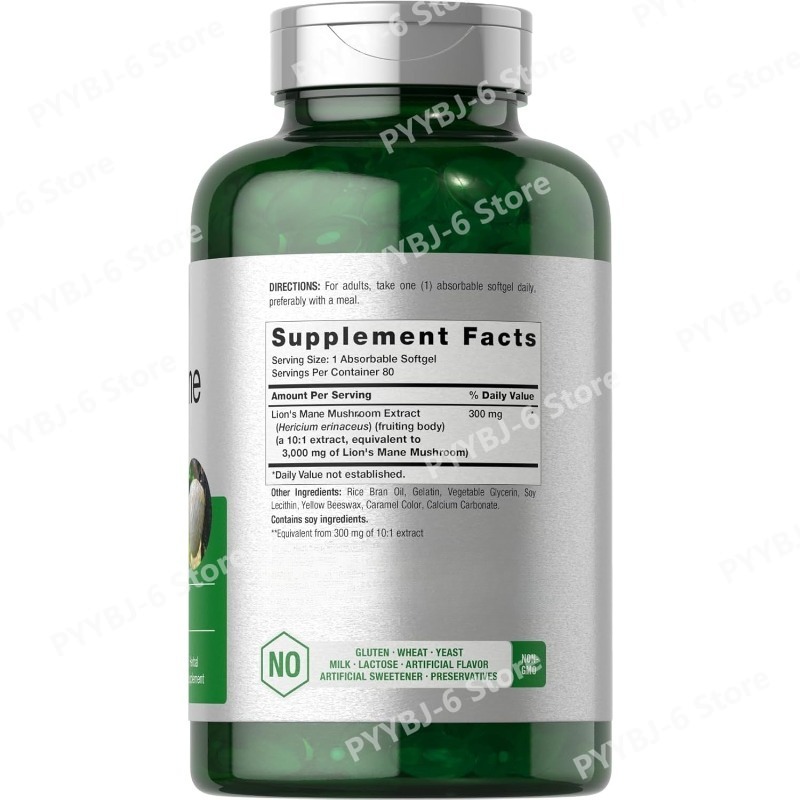 Lion's Mane Mushroom Extract N - مراجعة Herbal Wellness Formula وسعره