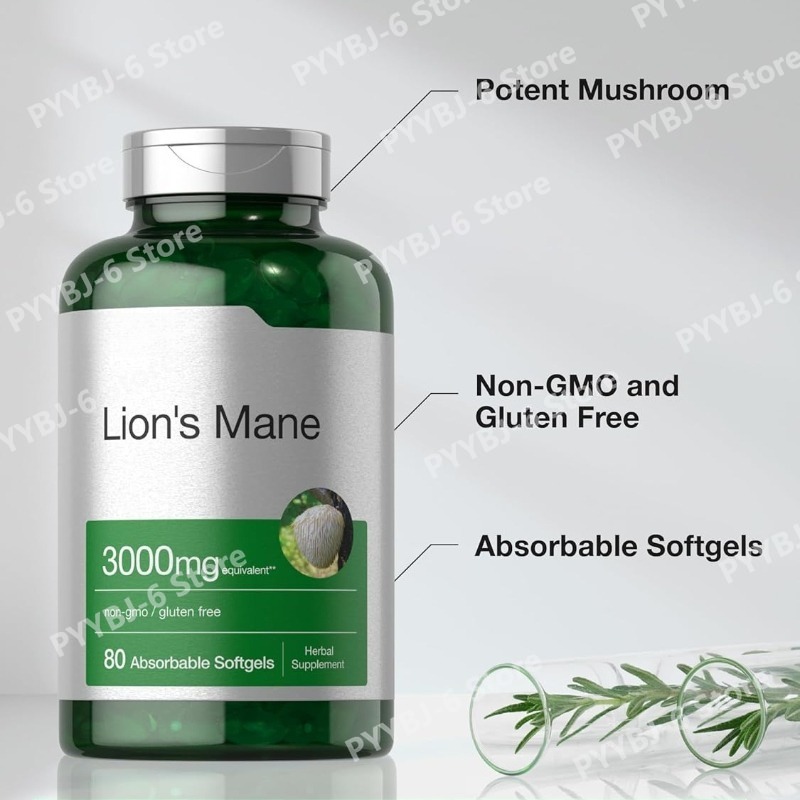 Lion's Mane Mushroom Extract N - مراجعة Herbal Wellness Formula وسعره
