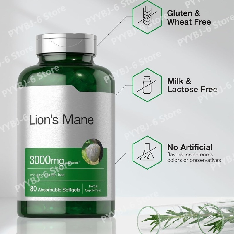 Lion's Mane Mushroom Extract N - مراجعة Herbal Wellness Formula وسعره